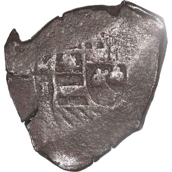 MEXICO, Mexico City, cob 8 reales, Philip V, assayer J, pre-1714 style, ex-Goodpaster.