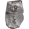 Image 2 : MEXICO, Mexico City, cob 8 reales, Philip V, (1714) (J), new style shield, old style cross.