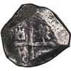 Image 2 : MEXICO, Mexico City, cob 4 reales, Philip V, assayer not visible (J), style of 1705-12, ex-Bruce War