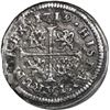 Image 2 : SPAIN, Cuenca, milled ½ real, Philip V, 1719 JJ.