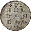 Image 2 : NETHERLANDS (United), Holland, 2 stuivers, 1724, NGC UNC details / saltwater damage.