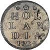 Image 2 : NETHERLANDS (United), Holland, 2 stuivers, 1724, NGC UNC details / saltwater damage.