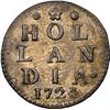 Image 2 : NETHERLANDS (United), Holland, 2 stuivers, 1724, NGC UNC details / saltwater damage.