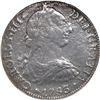Image 1 : MEXICO, Mexico City, bust 8 reales, Charles III, 1783 FF, ANACS VF 25 / 1784 Shipwreck "El Cazador" 