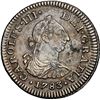 Image 1 : MEXICO, Mexico City, bust ½ real, Charles III, 1783 FF, NGC AU details / saltwater damage (El Cazado