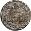 Image 2 : MEXICO, Mexico City, bust ½ real, Charles III, 1783 FF, NGC AU details / saltwater damage (El Cazado