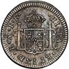 Image 2 : MEXICO, Mexico City, bust ½ real, Charles III, 1783 FF, NGC AU details / saltwater damage (El Cazado