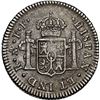 Image 2 : MEXICO, Mexico City, bust ½ real, Charles III, 1783 FF, NGC AU details / saltwater damage (El Cazado