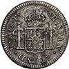 Image 2 : MEXICO, Mexico City, bust ½ real, Charles III, 1783 FF, NGC AU details / saltwater damage (El Cazado