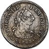 Image 1 : MEXICO, Mexico City, bust ½ real, Charles III, 1783 FF, NGC AU details / saltwater damage (El Cazado
