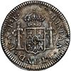 Image 2 : MEXICO, Mexico City, bust ½ real, Charles III, 1783 FF, NGC AU details / saltwater damage (El Cazado