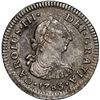Image 1 : MEXICO, Mexico City, bust ½ real, Charles III, 1783 FF, NGC AU details / saltwater damage (El Cazado