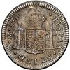 Image 2 : MEXICO, Mexico City, bust ½ real, Charles III, 1783 FF, NGC AU details / saltwater damage (El Cazado