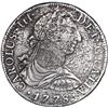 Image 1 : MEXICO, Mexico City, bust 8 reales, Charles III, 1778 FF.