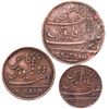 Image 1 : INDIA (British), Madras Presidency, copper denomination set of V, X, and XX cash, 1803.