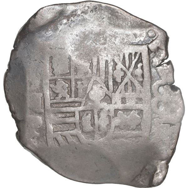 MEXICO, Mexico City, cob 8 reales, Philip IV, assayer P.