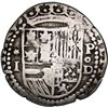 Image 1 : PERU, Lima, cob 1 real, Philip II, assayer Diego de la Torre, *-I to left, P-oD to right, ex-Ponte.