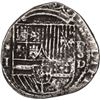 Image 1 : PERU, Lima, cob 1 real, Philip II, assayer Diego de la Torre, *-I to left, P-oD to right, ex-Ponte.