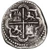 Image 2 : PERU, Lima, cob 1 real, Philip II, assayer Diego de la Torre, *-I to left, P-oD to right, ex-Ponte.