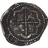 Image 2 : PERU, Lima, cob 1 real, Philip II, assayer Diego de la Torre, *-oD to left, I-P to right, ex-Ponte.
