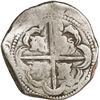 Image 2 : BOLIVIA, Potosí, cob 8 reales, Philip III, assayer R (curved leg).