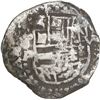 Image 1 : BOLIVIA, Potosí, cob 8 reales, (1629) T, denomination 8, heavy-dot borders.