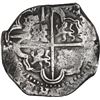 Image 2 : BOLIVIA, Potosí, cob 8 reales, Philip IV, assayer T (early 1630s).