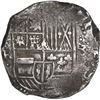 Image 1 : BOLIVIA, Potosí, cob 8 reales, Philip IV, assayer TR (large, late 1630s).