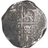 Image 2 : BOLIVIA, Potosí, cob 8 reales, Philip IV, assayer TR (large, late 1630s).
