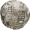 Image 1 : BOLIVIA, Potosí, cob 8 reales, Philip IV, assayer TR (large, early 1640s).