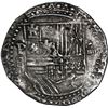 Image 1 : BOLIVIA, Potosí, cob 4 reales, Philip II, assayer B (3rd period).