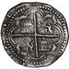 Image 2 : BOLIVIA, Potosí, cob 4 reales, Philip II, assayer B (3rd period).