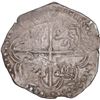 Image 2 : BOLIVIA, Potosí, cob 4 reales, Philip III, assayer RL (curved leg), retrograde S in HISPANIARVM, ex-