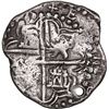 Image 2 : BOLIVIA, Potosí, cob 4 reales, Philip III, assayer RL (curved leg), ex-Ponte.