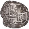 Image 1 : BOLIVIA, Potosí, cob 4 reales, Philip III, assayer T, quadrants of cross transposed, ex-Ponte.