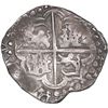 Image 2 : BOLIVIA, Potosí, cob 4 reales, Philip III, assayer T, quadrants of cross transposed, ex-Ponte.