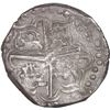 Image 2 : BOLIVIA, Potosí, cob 4 reales, Philip IV, assayer T (mid-1620s), quadrants of cross transposed, ex-P