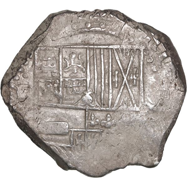 BOLIVIA, Potosí, cob 4 reales, Philip IV, assayer T (mid-1620s), ex-Ponte.