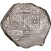 Image 1 : BOLIVIA, Potosí, cob 4 reales, Philip IV, assayer T (mid-1620s), ex-Ponte.