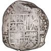 Image 1 : BOLIVIA, Potosí, cob 4 reales, Philip IV, assayer T (mid-1620s), ex-Ponte.