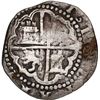 Image 2 : BOLIVIA, Potosí, cob 2 reales, Philip II, assayer R (Rincón) to left, ex-Ponte.