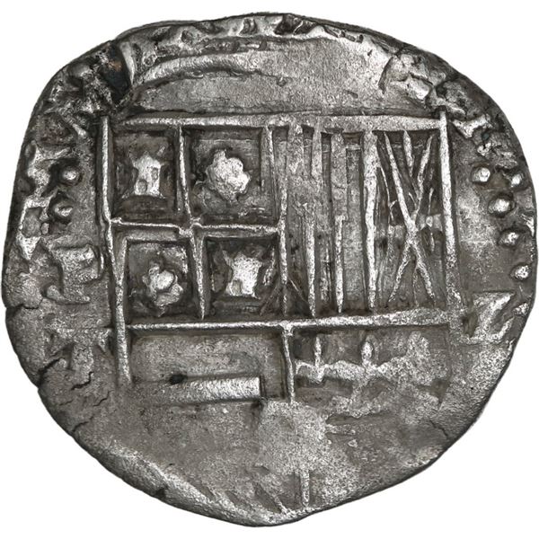 BOLIVIA, Potosí, cob 2 reales, Philip IV, assayer T (mid-1620s).