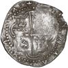 Image 2 : BOLIVIA, Potosí, cob 1 real, Philip II, assayer B (3rd period).