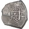 Image 1 : BOLIVIA, Potosí, cob 8 reales, 1760 V-Y, NGC VF details / environmental damage.