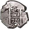 Image 1 : BOLIVIA, Potosí, cob 4 reales, 1716 Y, ex-Ponte.