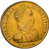 Image 1 : BOLIVIA, Potosí, gold 8 scudos, 1836 LM, NGC AU details / cleaned.