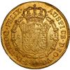 Image 2 : CHILE, Santiago, gold bust 8 escudos, Charles III, 1774 DA.