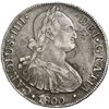 Image 1 : CHILE, Santiago, bust 8 reales, Charles IV, 1800 AJ.