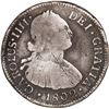 Image 1 : CHILE, Santiago, bust 2 reales, Charles IV, 1802 JJ.