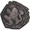 Image 2 : COLOMBIA, Bogotá, cob ¼ real, Philip IV, no assayer (1649-65), castle with tilted doorway / ball-tai